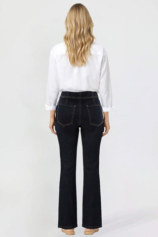 Women's Pin Tuck Bootcut Jeans
