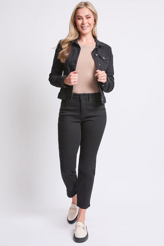 Women's High Rise Vintage Slim Straight  Jeans