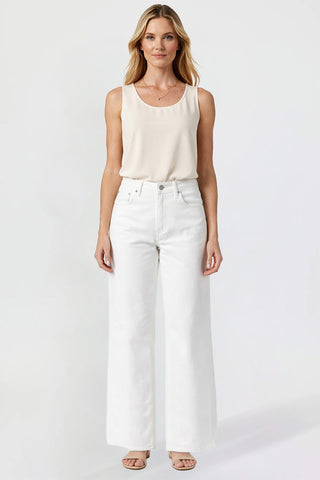 Women's Luxe High Rise Wide Leg Jeans