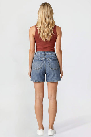 Women's Relaxed Tie Front Shorts