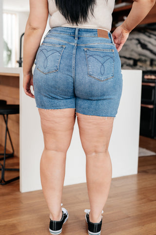 Denim Willa High Rise Cutoff Shorts
