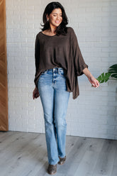 Wishy Washy Mineral Washed Oversized Top - Pirates and Pearls Boutique