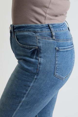 Women's Plus Premium Stretch Cuff Essential Capri