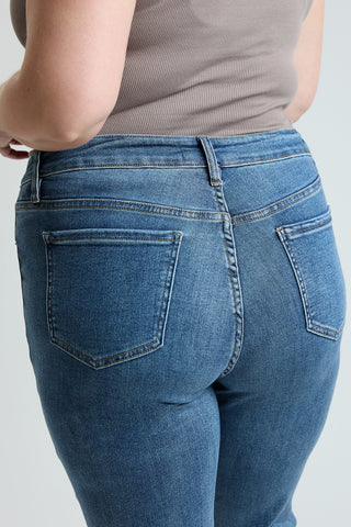 Women's Plus Premium Stretch Cuff Essential Capri