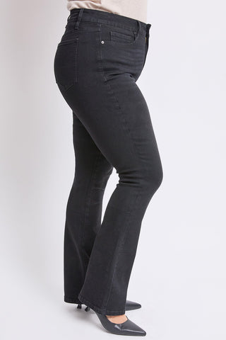 Women's Plus High Rise Slim Bootcut Jeans