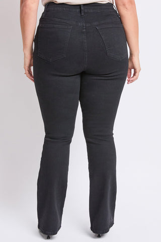 Women's Plus High Rise Slim Bootcut Jeans