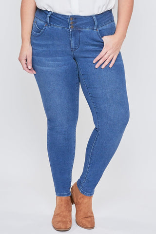 Women's Plus Size WannaBettaButt Sustainable Skinny Jeans