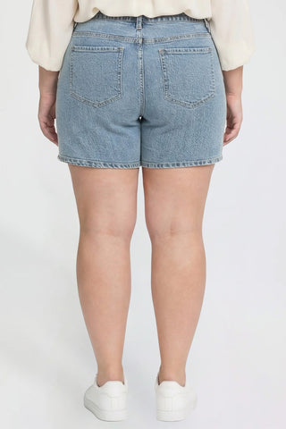 Women's Plus Luxe Tie Front Shorts