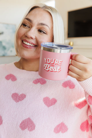 Accessories You're The Best 14 Oz Double Walled Travel Mug