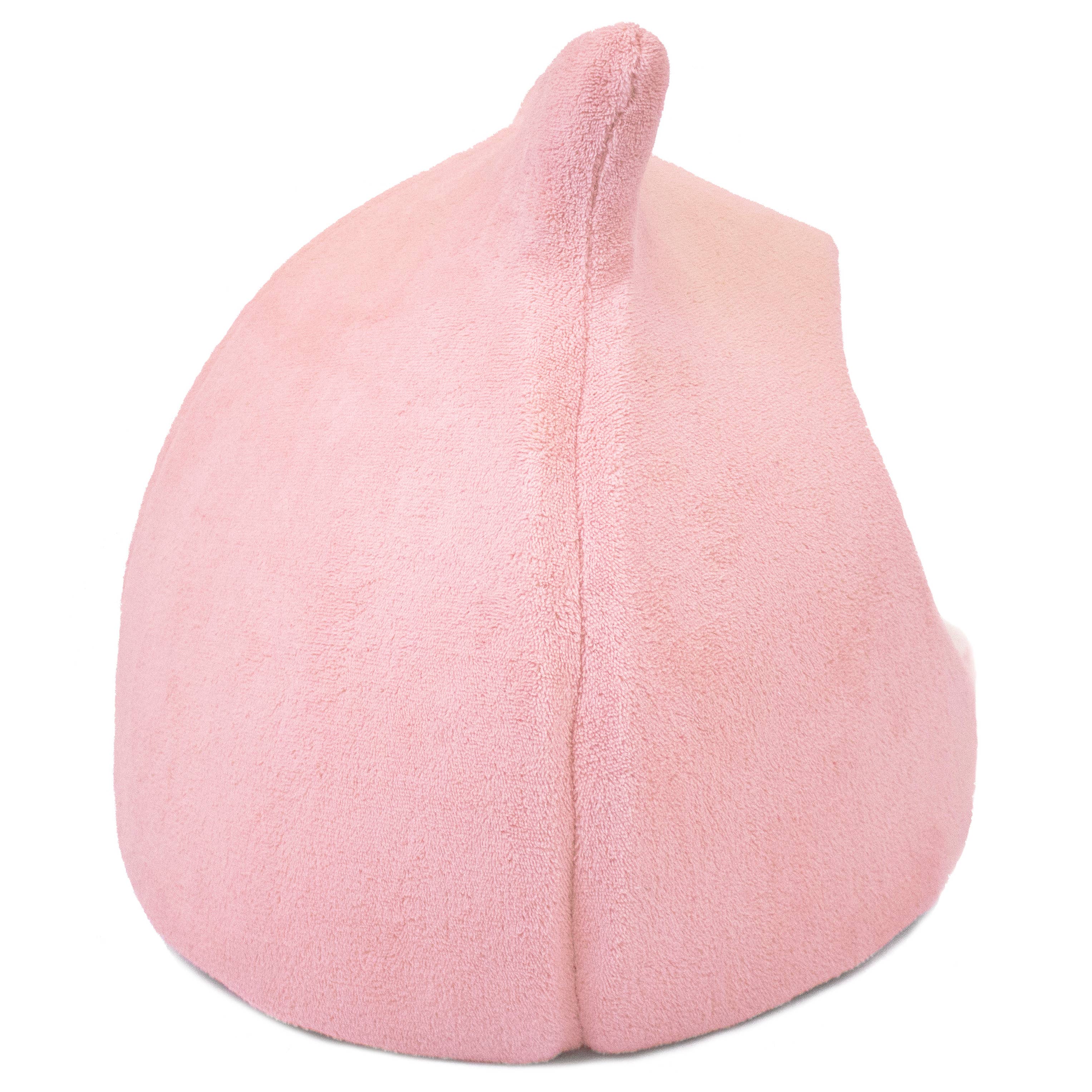 Precious Tails Fleece Cat Ears Pet Dome