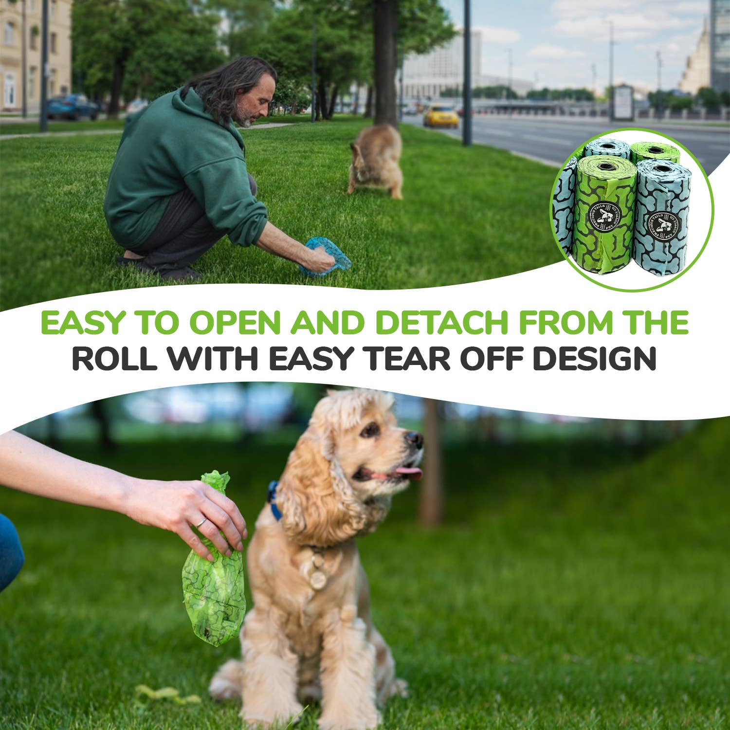 Precious Tails Poop Bags for Dogs