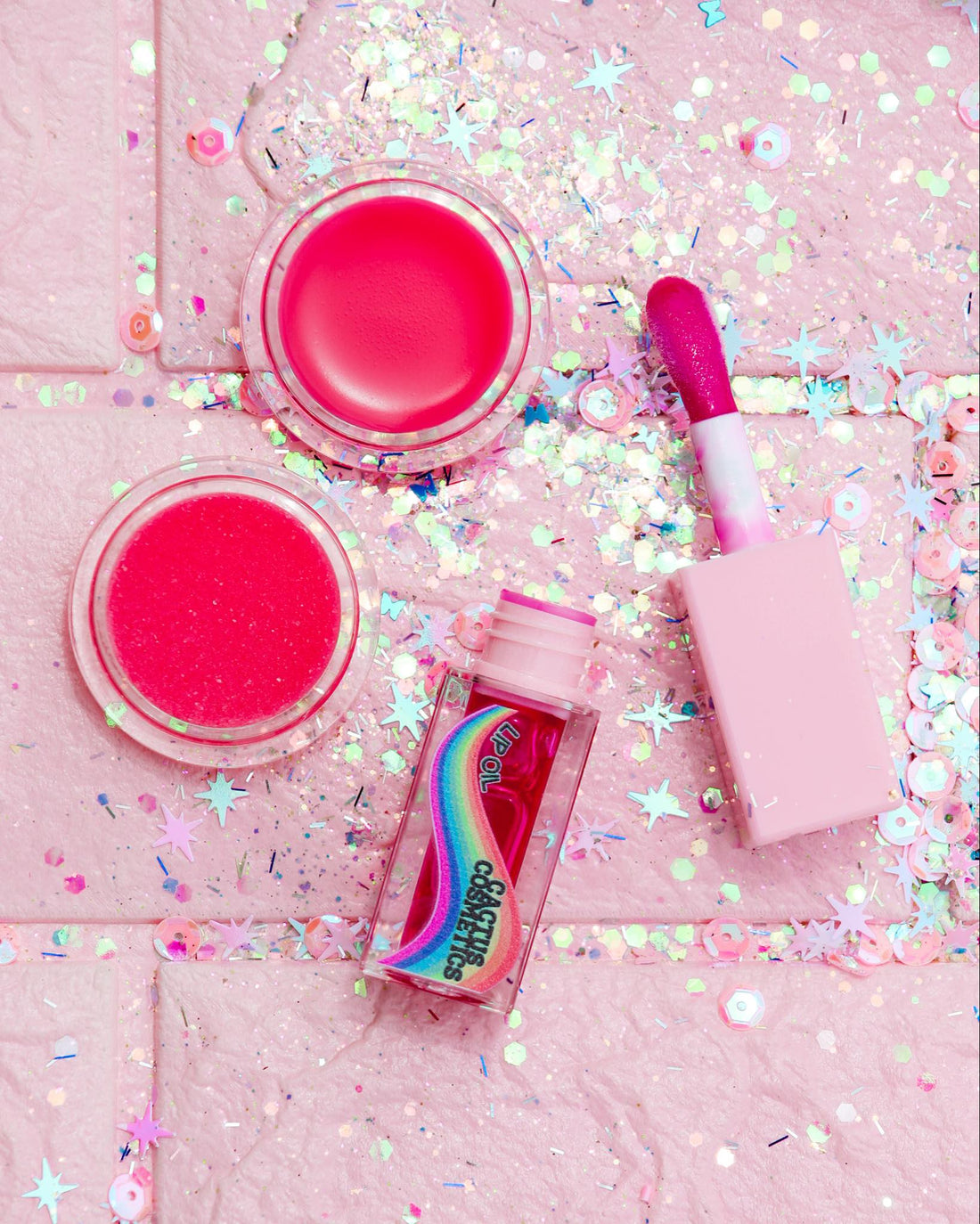 Retro Lip Scrub &amp; Oil Set