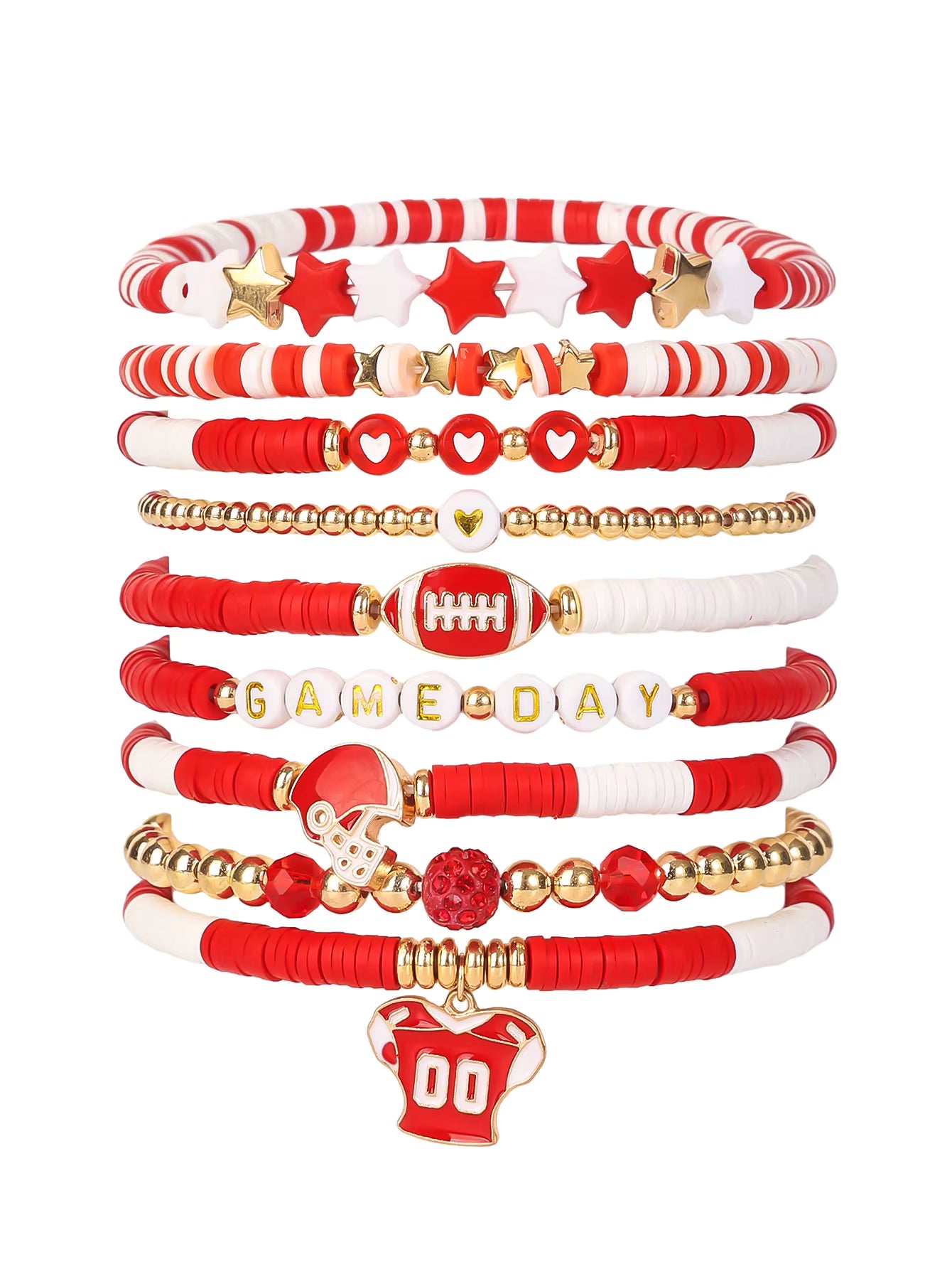 GameDay Bracelet Stack