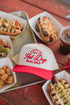 Hat Makes me Want a Hot Dog - Red Vintage Trucker Hat
