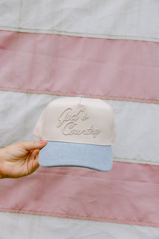 Hat God's Country - Vintage Trucker Hat