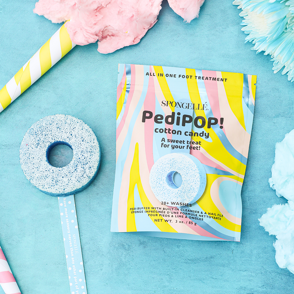 Cotton Candy | PediPOP! Pedi Buffer &amp; Nail File
