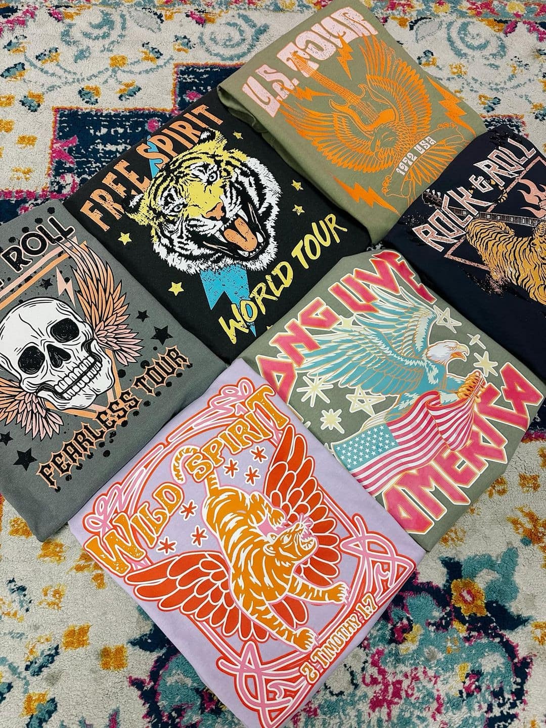 Wild and Free Graphic Tee - Pirates and Pearls Boutique