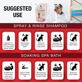 Cleopatra's Doggy Milk Bath
