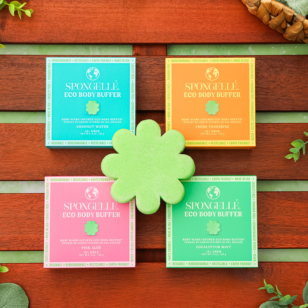 Body Wash Infused Buffer Eco Body Buffer Assorted Pack