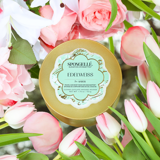 Body Wash Infused Buffer Edelweiss | Elevation Spongette