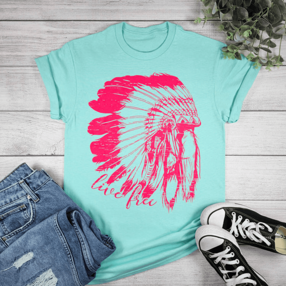 Live Free Graphic Tee