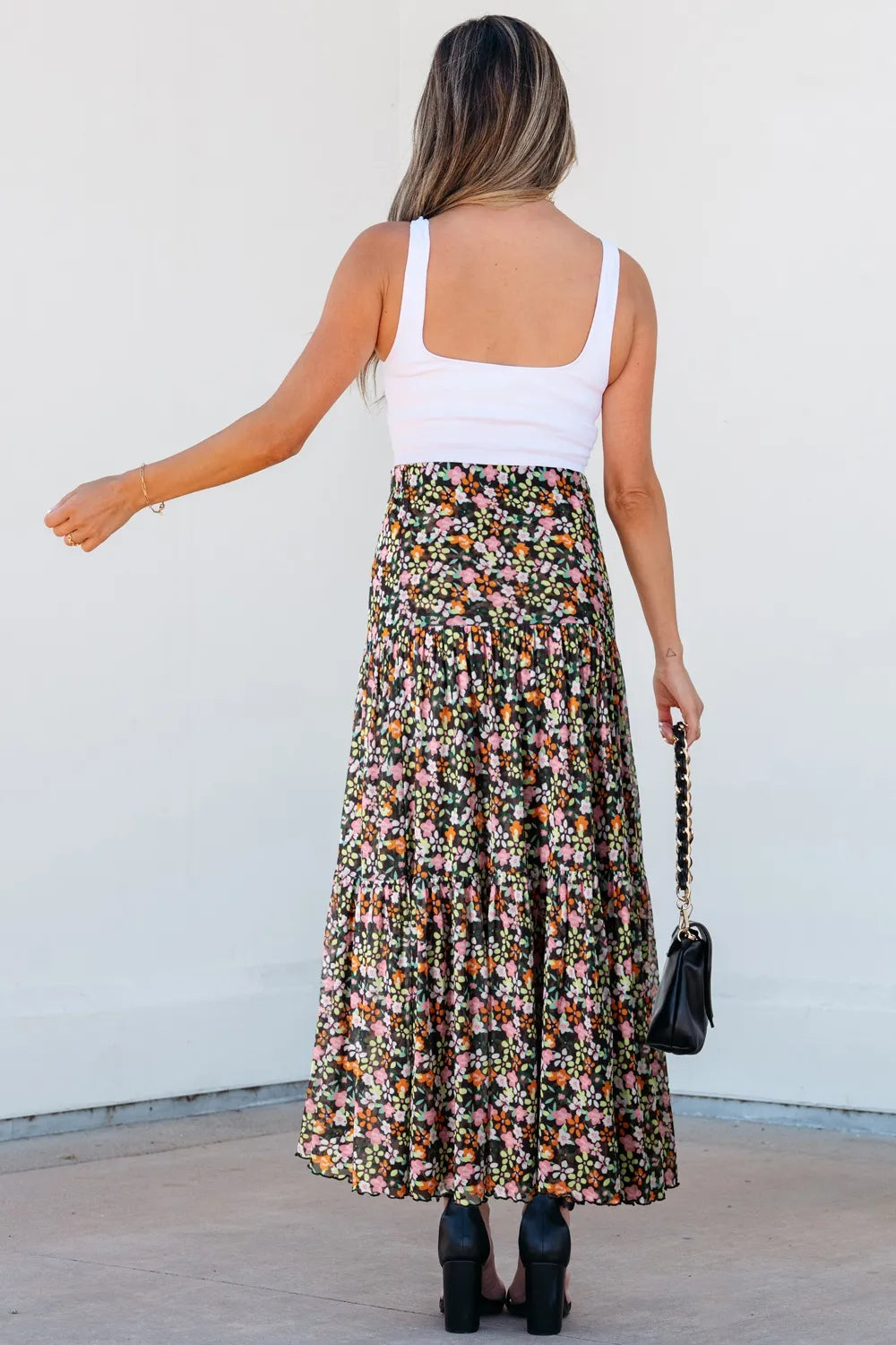 Two Way Wear Printed Skirt