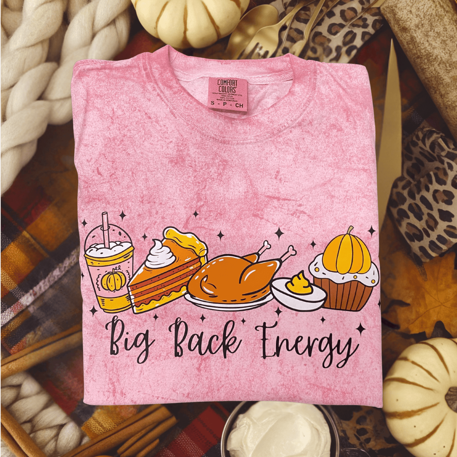 Women - Apparel - Shirts - T-Shirts Big Back Energy Graphic Tee