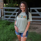 Women - Apparel - Shirts - T-Shirts Bold Aztec Yeehaw Soft Graphic Tee