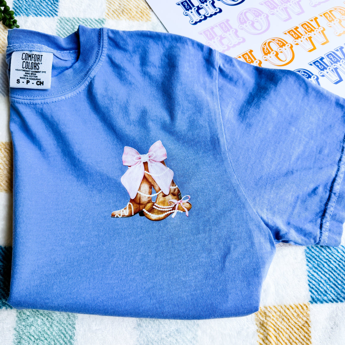 Women - Apparel - Shirts - T-Shirts Boots With Pearls Graphic Tee