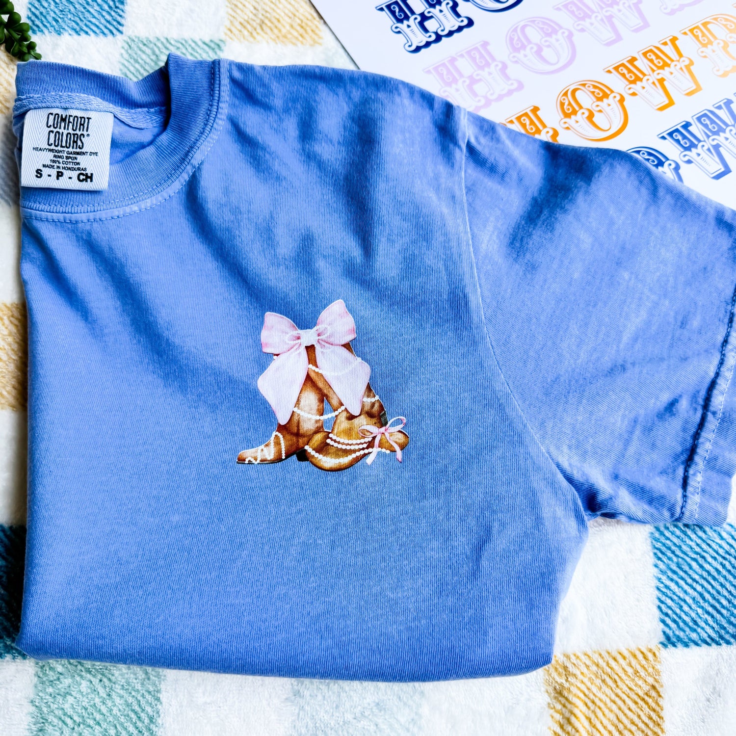 Women - Apparel - Shirts - T-Shirts Boots With Pearls Graphic Tee