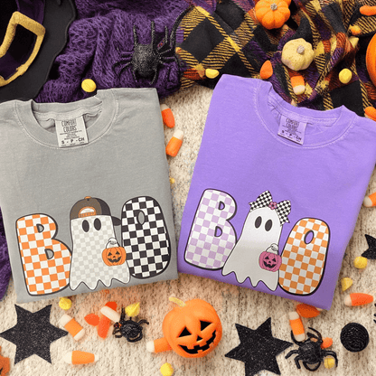 Women - Apparel - Shirts - T-Shirts Boy &amp; Girl BOO Ghost Graphic Tee