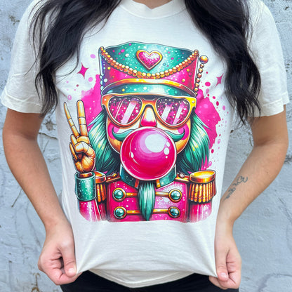 Women - Apparel - Shirts - T-Shirts Bubblegum Nutcracker Graphic Tee