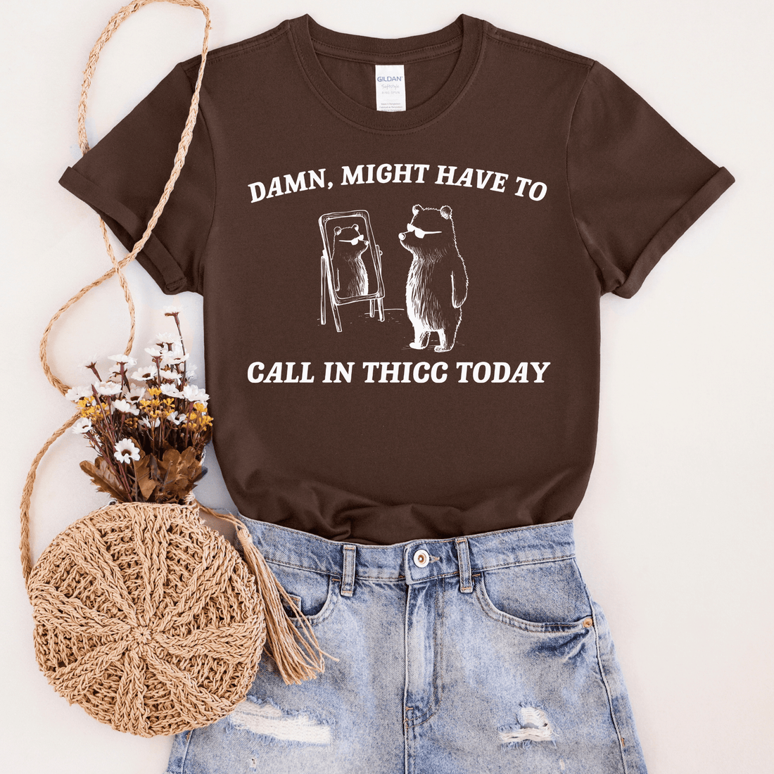 Women - Apparel - Shirts - T-Shirts Calling in Thick Graphic Tee