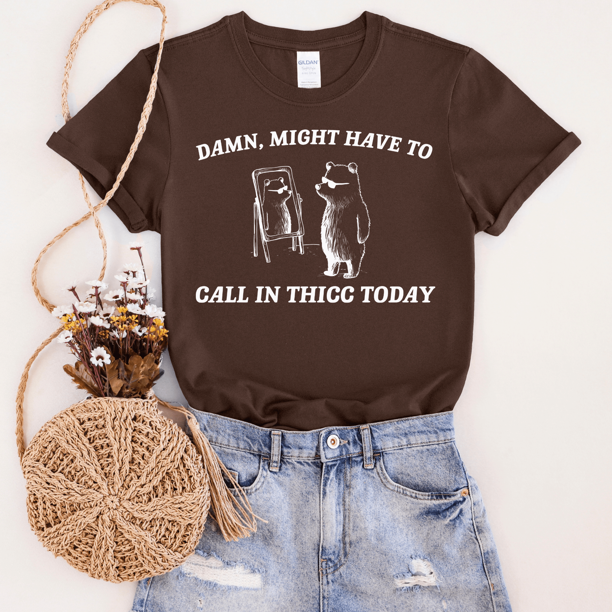 Women - Apparel - Shirts - T-Shirts Calling in Thick Graphic Tee