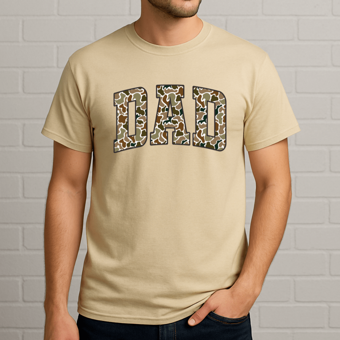 Women - Apparel - Shirts - T-Shirts Camo Dad Graphic Tee