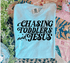 Women - Apparel - Shirts - T-Shirts Chasing Toddlers and Jesus Graphic Tee