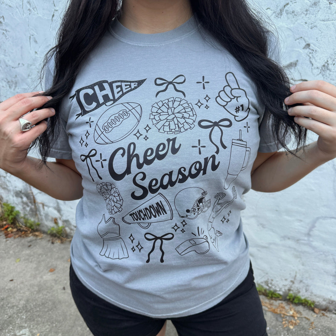 Women - Apparel - Shirts - T-Shirts Cheer Season Graphic Tee
