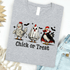 Women - Apparel - Shirts - T-Shirts Chick Or Treat Graphic Tee