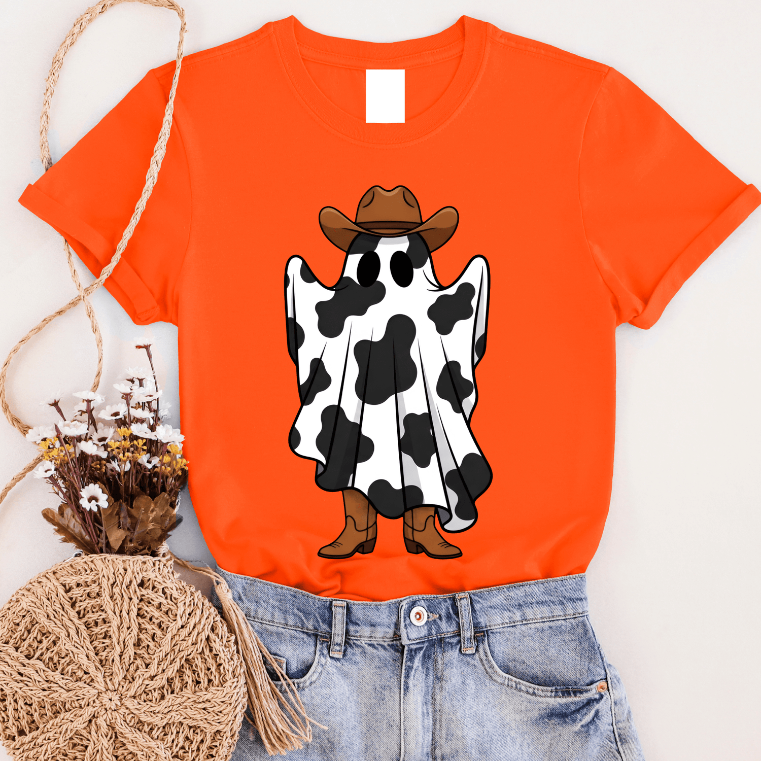 Women - Apparel - Shirts - T-Shirts Cowboy Ghost Graphic Tee