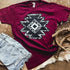 Women - Apparel - Shirts - T-Shirts Cowprint Aztec Diamond Graphic Tee