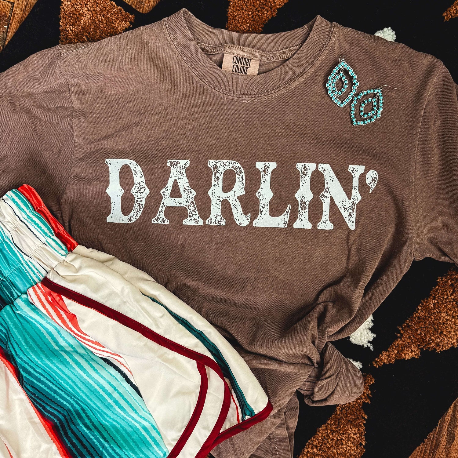 Women - Apparel - Shirts - T-Shirts Darlin’ Western Soft Graphic Tee