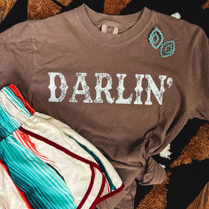 Women - Apparel - Shirts - T-Shirts Darlin’ Western Soft Graphic Tee