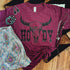 Women - Apparel - Shirts - T-Shirts Desert Skull Howdy Soft Graphic Tee