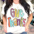 Women - Apparel - Shirts - T-Shirts Fall Colors Give Thanks Graphic Tee