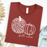 Women - Apparel - Shirts - T-Shirts Fall Vibes Leopard Pumpkin Graphic Tee