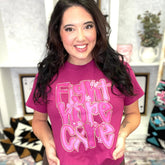 Women - Apparel - Shirts - T-Shirts Fight. Hope. Cure. Graphic Tee