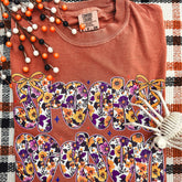 Women - Apparel - Shirts - T-Shirts Floral Spooky Season Words Soft Graphic Tee