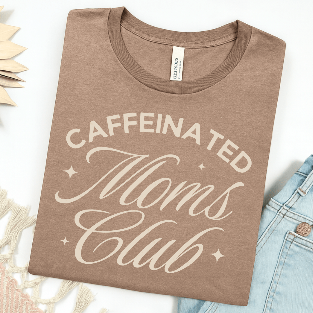 FP Caffeinated Moms Club Graphic Tee