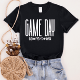 Women - Apparel - Shirts - T-Shirts Game Day Go Fight WIn Graphic Tee