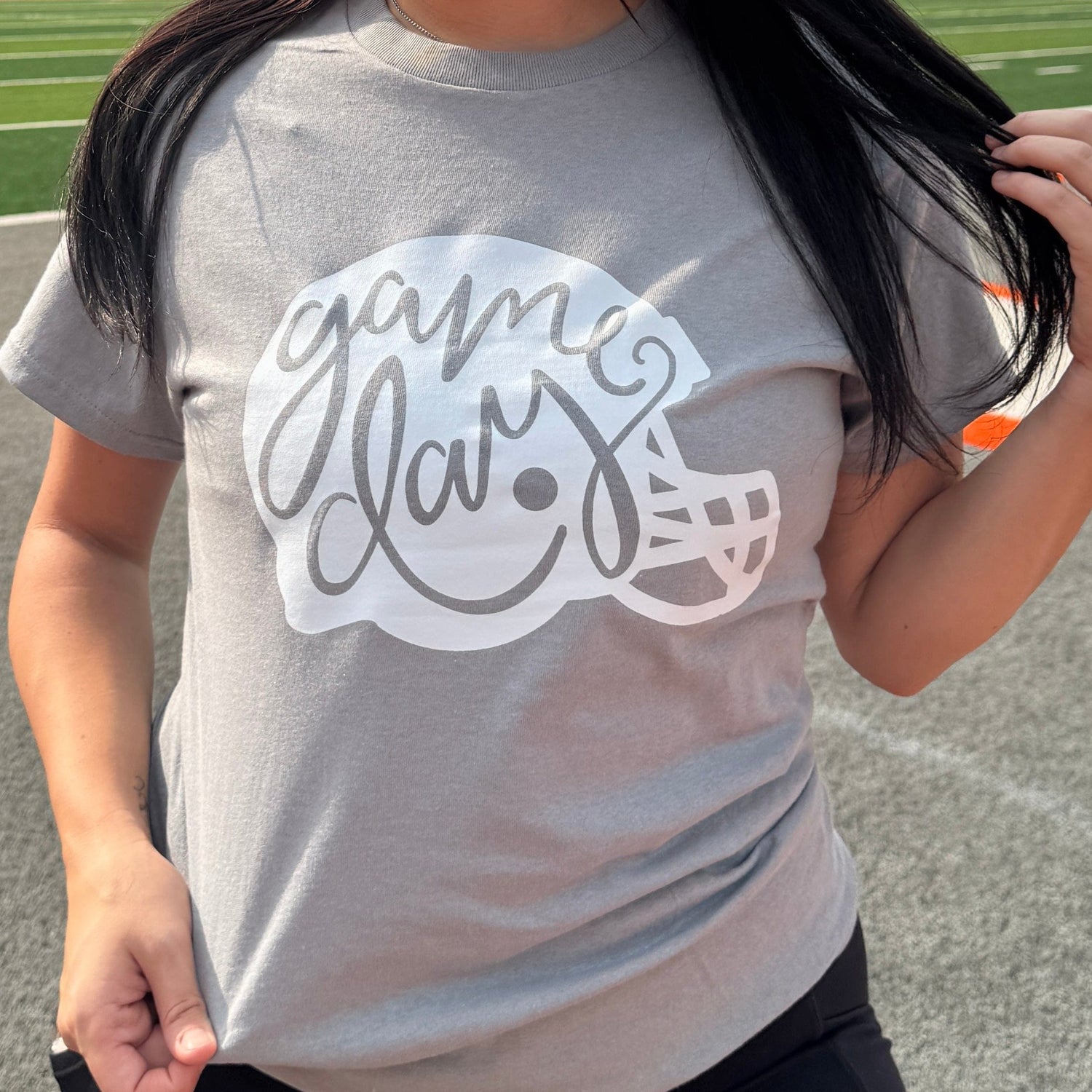 Women - Apparel - Shirts - T-Shirts Gameday Helmet Graphic Tee